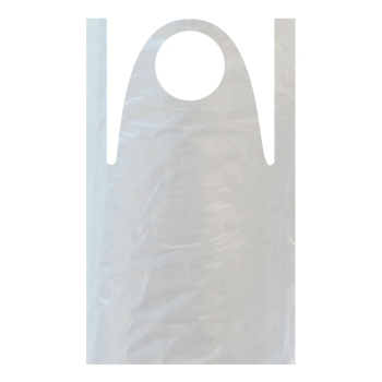 Полиэтиленовый фартук, одноразовый, 80*120 см, 100 шт.