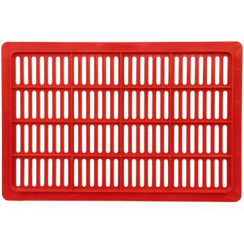 Пластиковый ящик, красный, 600*400*250 мм