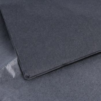 Бумага тишью, черная, 51*66 см, 17 г/м², 10 листов