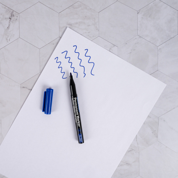 Маркер перманентный Gxin G-131, синий, 1-1.5 мм, 1 шт.