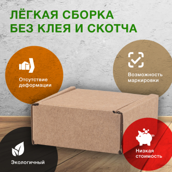 Самосборный короб КС-602/1 МГК, 50*50*25 мм, Т-22 Е, 50 шт.