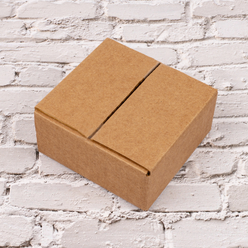 Короб №151-МК, бурый, 100*100*45 мм, Т-23 В