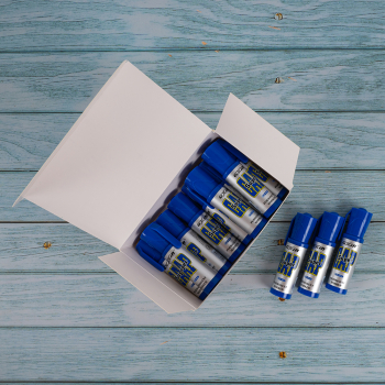 Маркер перманентный Gxin «Super cap» G-185, синий, 4-8 мм, 12 шт./уп.