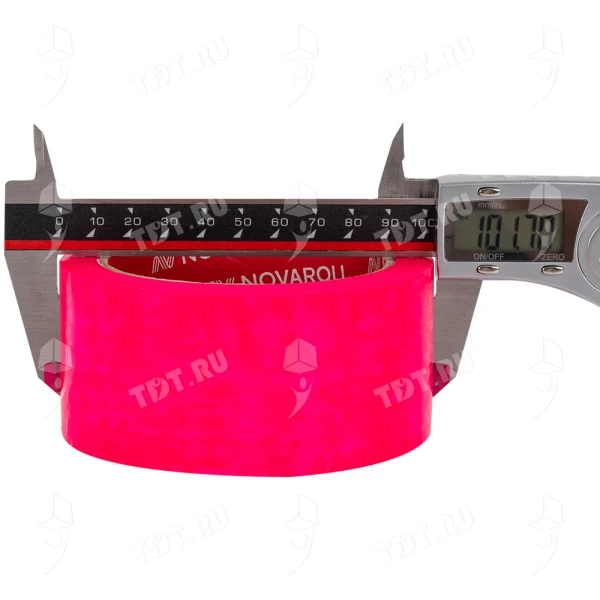 Клейкая лента фуксия Nova Roll ID Tape, 48мм*66м*45мкм