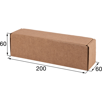 Коробка «Тубус», 200*60*60 мм, Т-23 Е