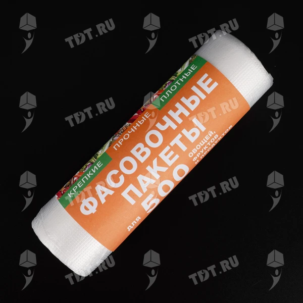 Пакеты фасовочные ПНД в рулоне, 24*37см, 50 мкм, 150 шт.