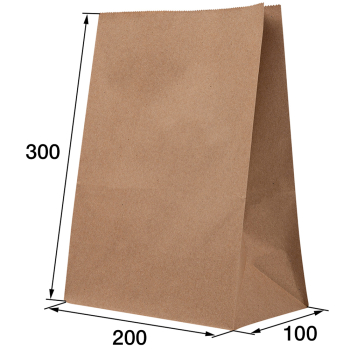 Крафт пакет без ручек, 70 г/м², 20*10*30 см Крафт пакет без ручек, 70 г/м², 20*10*30 см