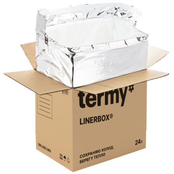 Термокороб «LinerBox®» для пищевых продуктов, 24 л, 390*360*280 мм