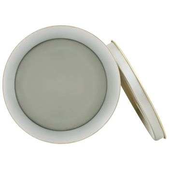 Картонный тубус с жестяной крышкой, 120*90 мм