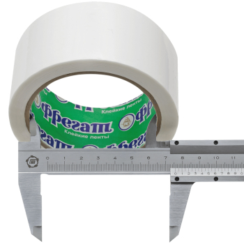 Клейкая лента белая Фрегат, 48мм*66м*43мкм