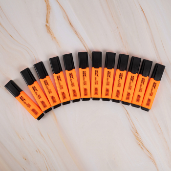 Текстовыделитель Gxin Highlighter G-342, оранжевый, 2-5 мм, 12 шт./уп.