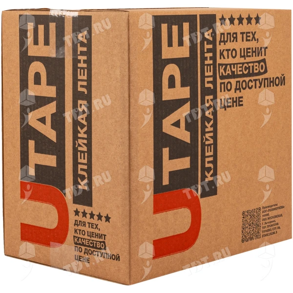 Клейкая лента прозрачная Utape, 48мм*120м*45мкм