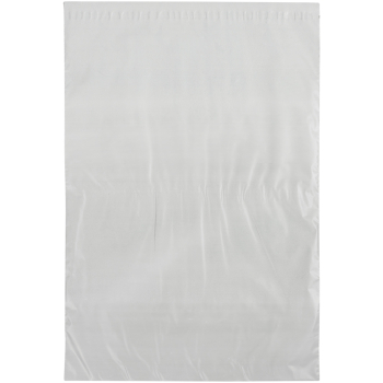 Курьер-пакет белый без печати, с карманом, 430*500+40 мм, 50 мкм, 1 шт.