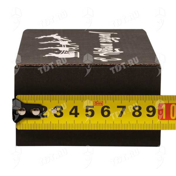 Подарочная коробка «С Новым годом!», чёрная, 170*90*50 мм