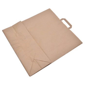 Крафт пакет с плоской ручкой, 70 г/м², 44.5*18*48 см