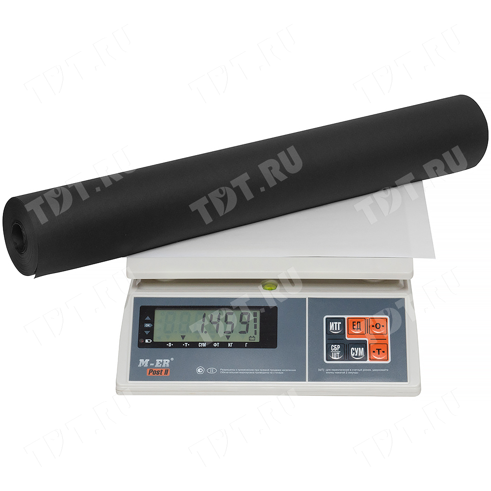 Черный пергамент, 50*0.5 м