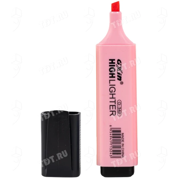 Текстовыделитель Gxin Highlighter G-342, набор 6 пастель-цветов, 2-5 мм, 6 шт./уп.