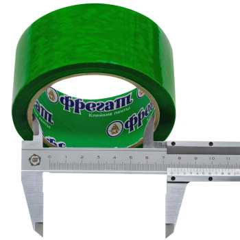 Клейкая лента зеленая Фрегат, 48мм*66м*43мкм