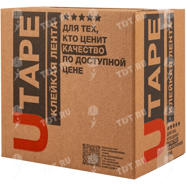 Клейкая лента прозрачная Utape, 48мм*130м*45мкм