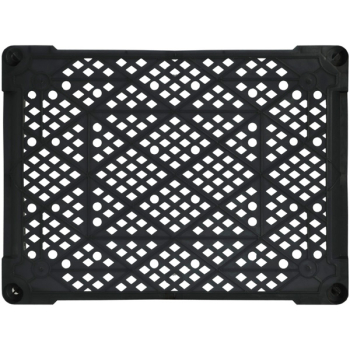 Пластиковый ящик для грибов, чёрный, 400*300*110 мм