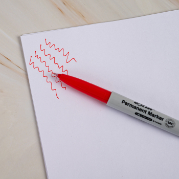 Маркер перманентный Gxin G-104900, красный, 0.5 мм, 1 шт.