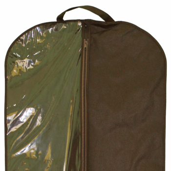Коричневый чехол для одежды на молнии 2D (средний), 60*140 см