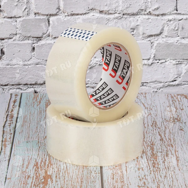 Клейкая лента прозрачная Utape, 48мм*120м*45мкм