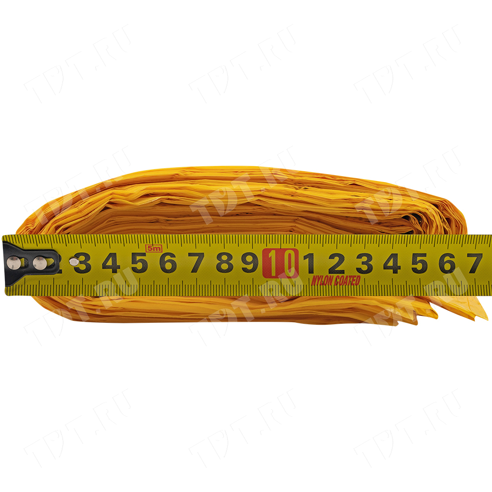 Пакет майка ПНД «Клубника» желтый, 30+16*55см, 25 мкм, 100шт.