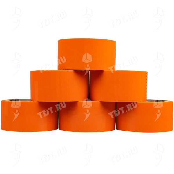 Клейкая лента оранжевая Klebebander, 50мм*57м*40мкм