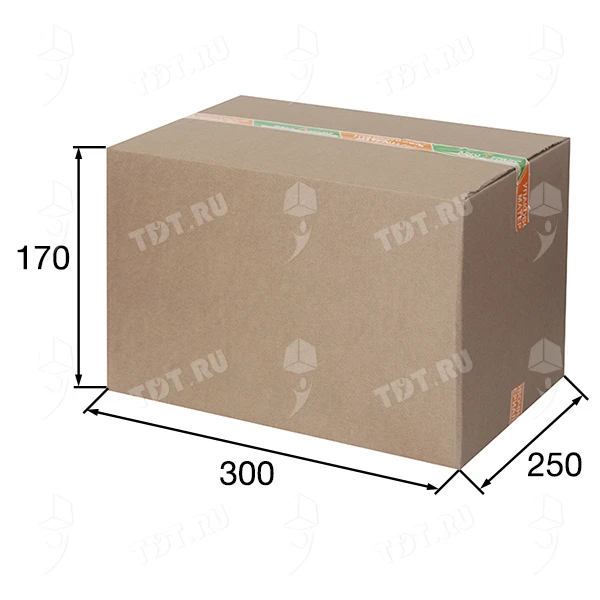 Картонный короб СДЭК тип «M», 300*250*170 мм