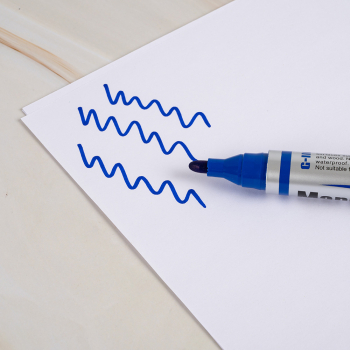 Маркер перманентный Gxin G-110, синий, 2-3 мм, 1 шт.