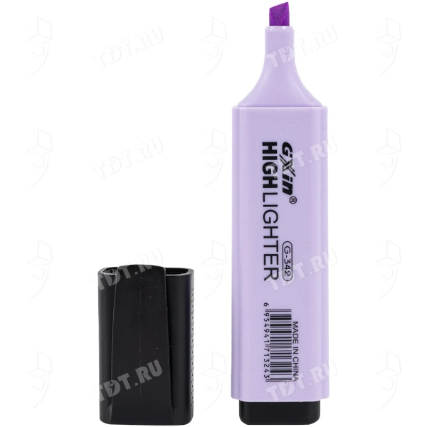 Текстовыделитель Gxin Highlighter G-342, набор 6 пастель-цветов, 2-5 мм, 6 шт./уп.
