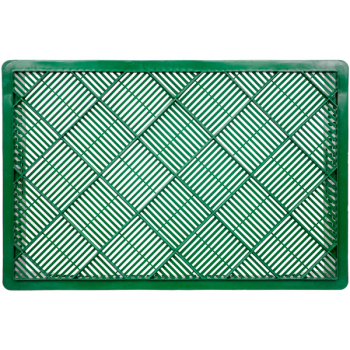 Пластиковый ящик, зелёный, 600*400*200 мм Пластиковый ящик, зелёный, 600*400*200 мм