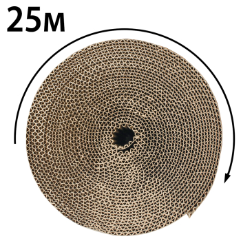 Гофрокартон рулонный Д-21, 25*0.84 м
