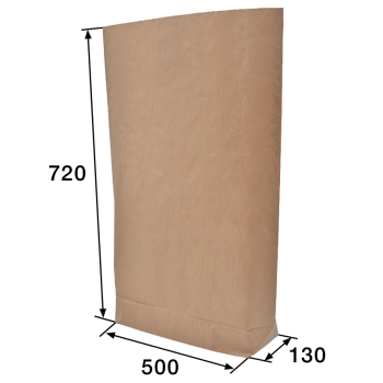 Крафт мешок трехслойный без ручек, 70 г/м², 50*13*72 см Крафт мешок трехслойный без ручек, 70 г/м², 50*13*72 см