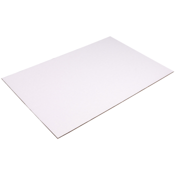 Мини-лист гофрокартона Т21, бело-бурый, формат А4, 210*297 мм