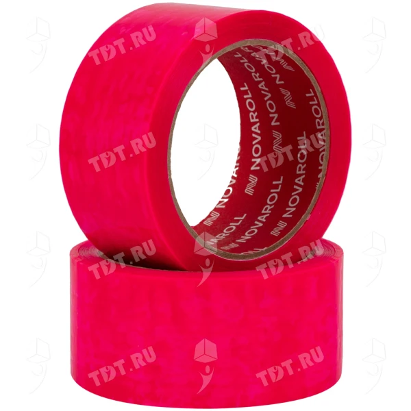 Клейкая лента фуксия Nova Roll ID Tape, 48мм*66м*45мкм