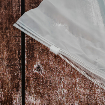 Пакет ПВД с замком слайдер 20*25 см, 70 мкм, матовый, 50 шт.