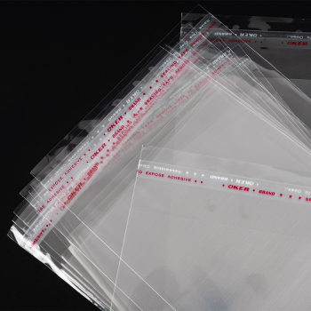 Прозрачный БОПП пакет с клеевым клапаном, 36*23 см, 100 шт.