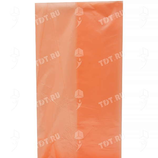 Полиэтиленовые пакеты для мусора ПСД 540 литров (оранжевые), 90*230 см, 50 мкм, 10 шт./рулон