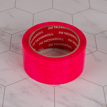 Клейкая лента фуксия Nova Roll ID Tape, 48мм*66м*45мкм Клейкая лента фуксия Nova Roll ID Tape, 48мм*66м*45мкм