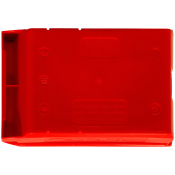 Ящик для склада Sanremo PP, красный, 170*105*75 мм