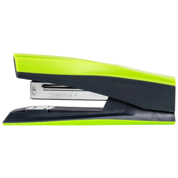 Степлер BRAUBERG «Super» для скоб №24/6 и №26/6, пластик, зелёно-чёрный, 30 листов