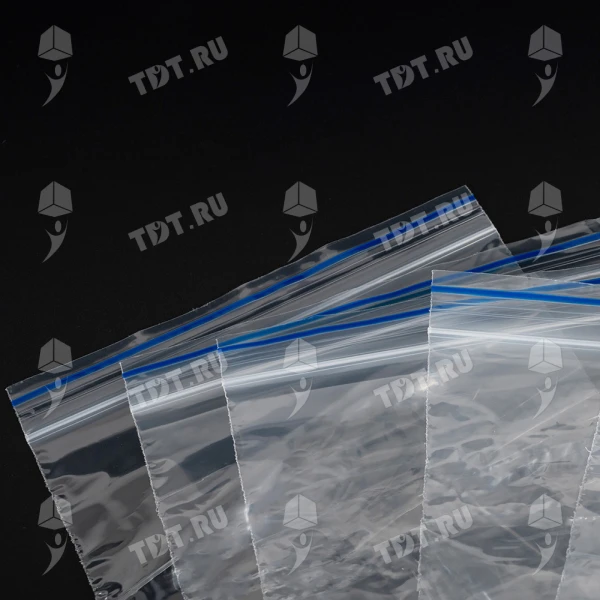 Пакеты Zip Lock, 350*450 мм, 35-40 мкм, 100 шт.