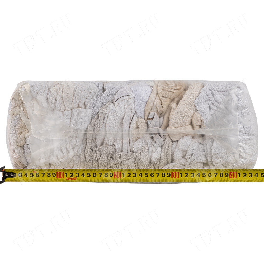 Махровая ветошь, белая, 10 кг