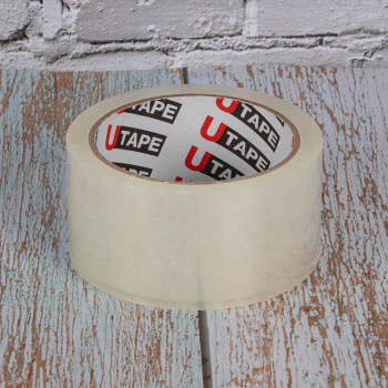Клейкая лента прозрачная Utape, 48мм*66м*45мкм Клейкая лента прозрачная Utape, 48мм*66м*45мкм