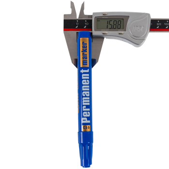 Маркер перманентный Gxin G-113, синий, 3 мм, 1 шт.