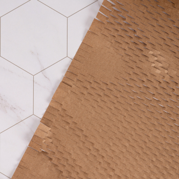 Рулон сотовой оберточной бумаги, крафт, 50*0.5 м