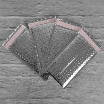 Металлизированный пакет с прослойкой, 14*22 см, В/00