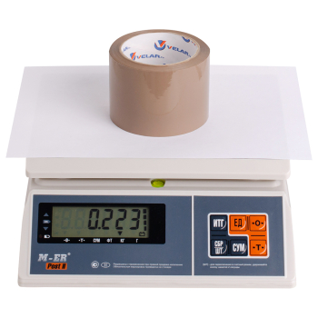 Клейкая лента коричневая широкая Velar, 72мм*66м*45мкм